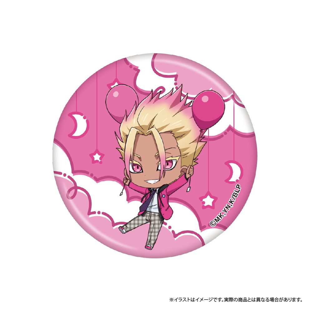 ブルーロック 丸缶バッジ 士道龍聖(ミニキャラ)(風船) ("Blue Lock" Round Can Badge Shidou Ryusei (Mini Character) (Balloon))