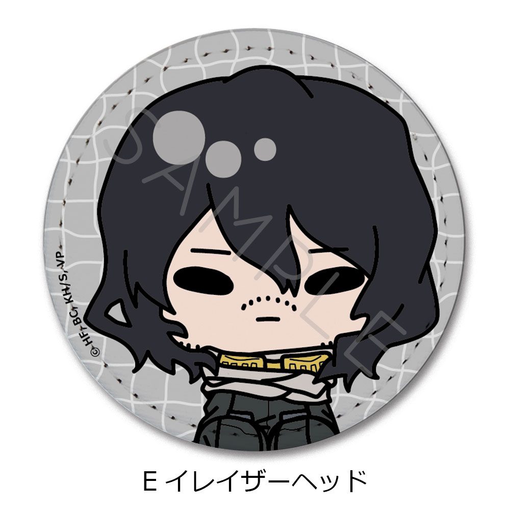 ヴィジランテ -僕のヒーローアカデミア ILLEGALS- レザーバッジ E イレイザーヘッド ("My Hero Academia: Vigilantes" Leather Badge E Eraser Head)