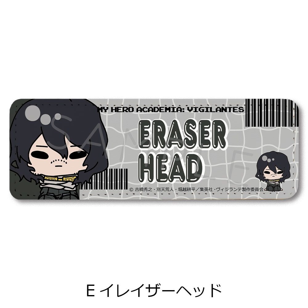 ヴィジランテ -僕のヒーローアカデミア ILLEGALS- レザーバッジ(ロング) E イレイザーヘッド ("My Hero Academia: Vigilantes" Leather Badge (Long) E Eraser Head)