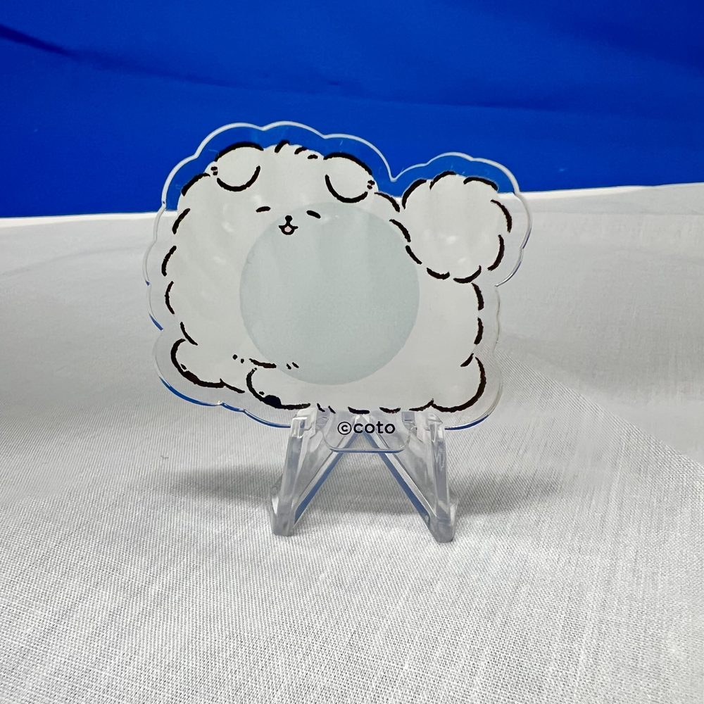 ゆるほわポメラニアン アクリルマグネット1 (Yuruhowa Pomeranian Acrylic Magnet 1)