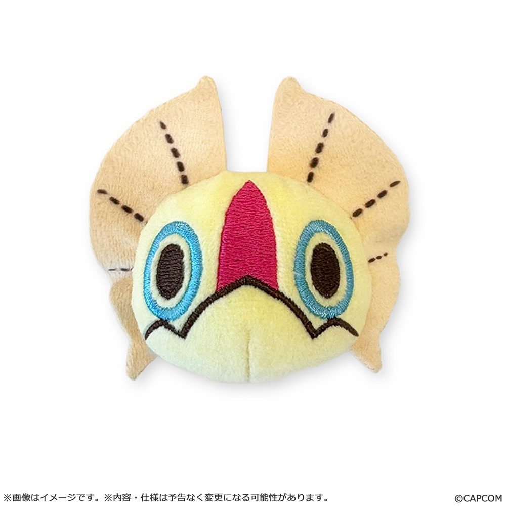 モンスターハンター モンでふぉ ぬいぐるみバッジ イャンクック ("Monster Hunter" MonDefo Plush Badge Yian Kut-Ku)