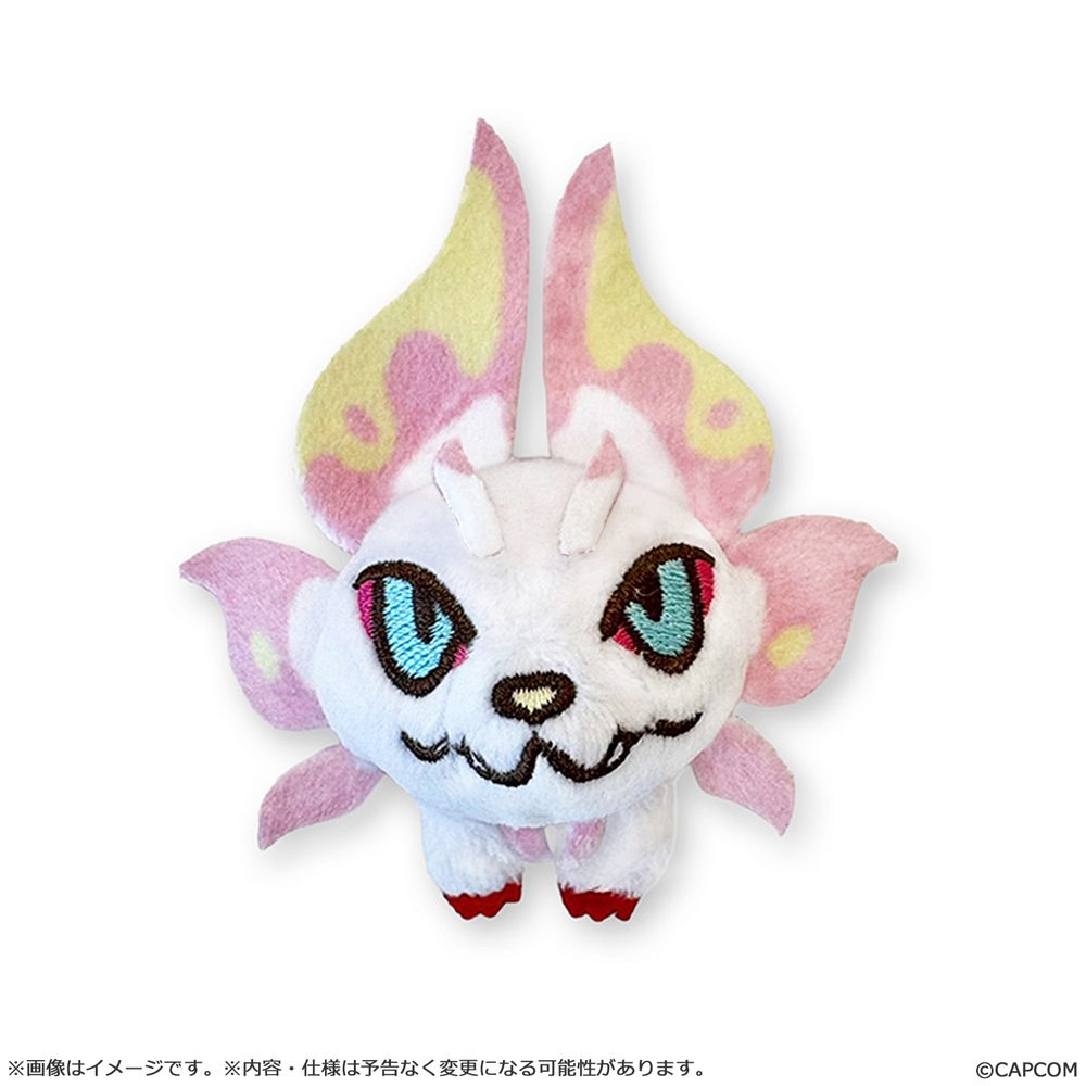 モンスターハンター モンでふぉ ぬいぐるみバッジ タマミツネ ("Monster Hunter" MonDefo Plush Badge Mizutsune)
