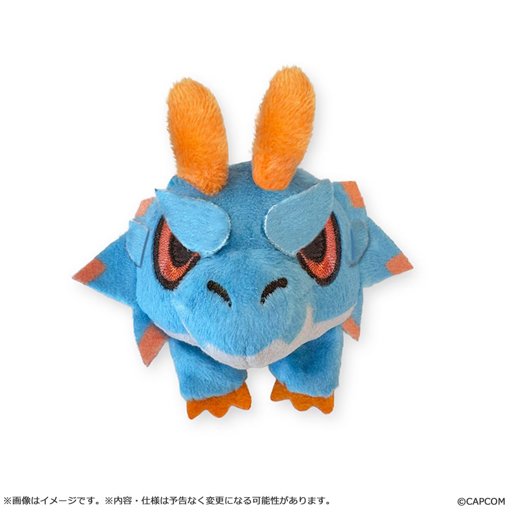モンスターハンター モンでふぉ ぬいぐるみバッジ ラギアクルス ("Monster Hunter" MonDefo Plush Badge Lagiacrus)