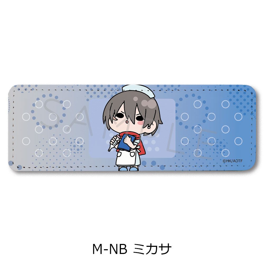 進撃の巨人 The Final Season 第15弾 レザーバッジ(ロング) M-NB ミカサ ("Attack on Titan The Final Season" Vol. 15 Leather Badge (Long) M-NB Mikasa)