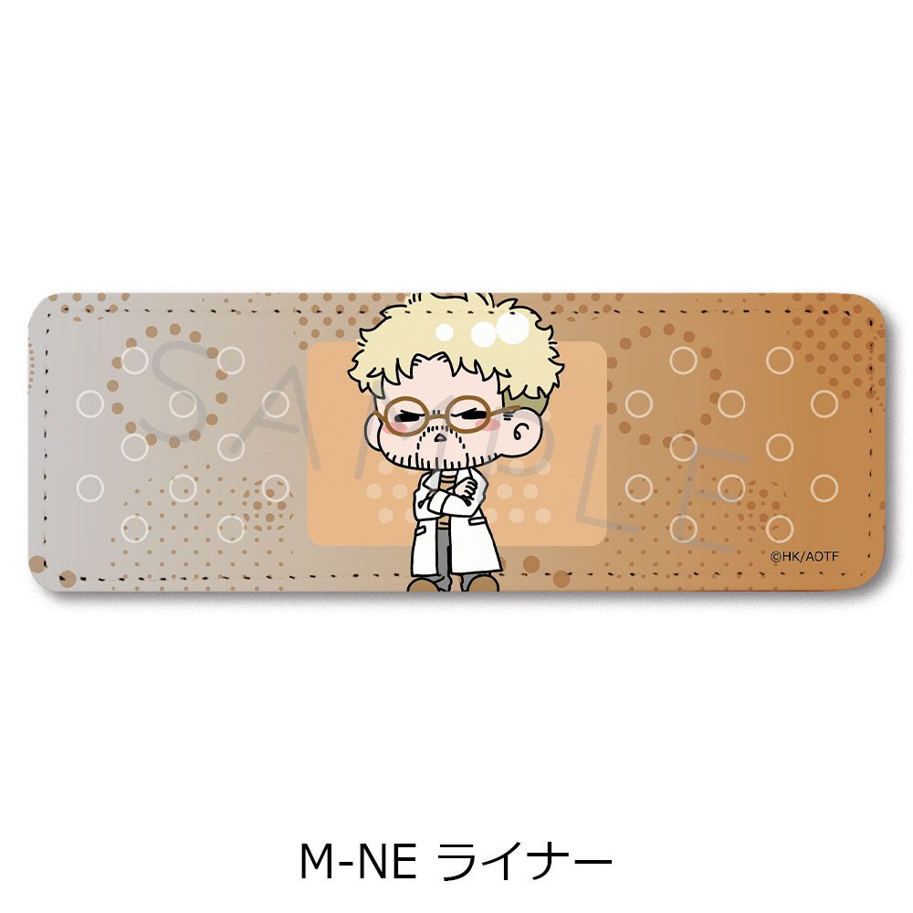 進撃の巨人 The Final Season 第15弾 レザーバッジ(ロング) M-NE ライナー ("Attack on Titan The Final Season" Vol. 15 Leather Badge (Long) M-NE Reiner)