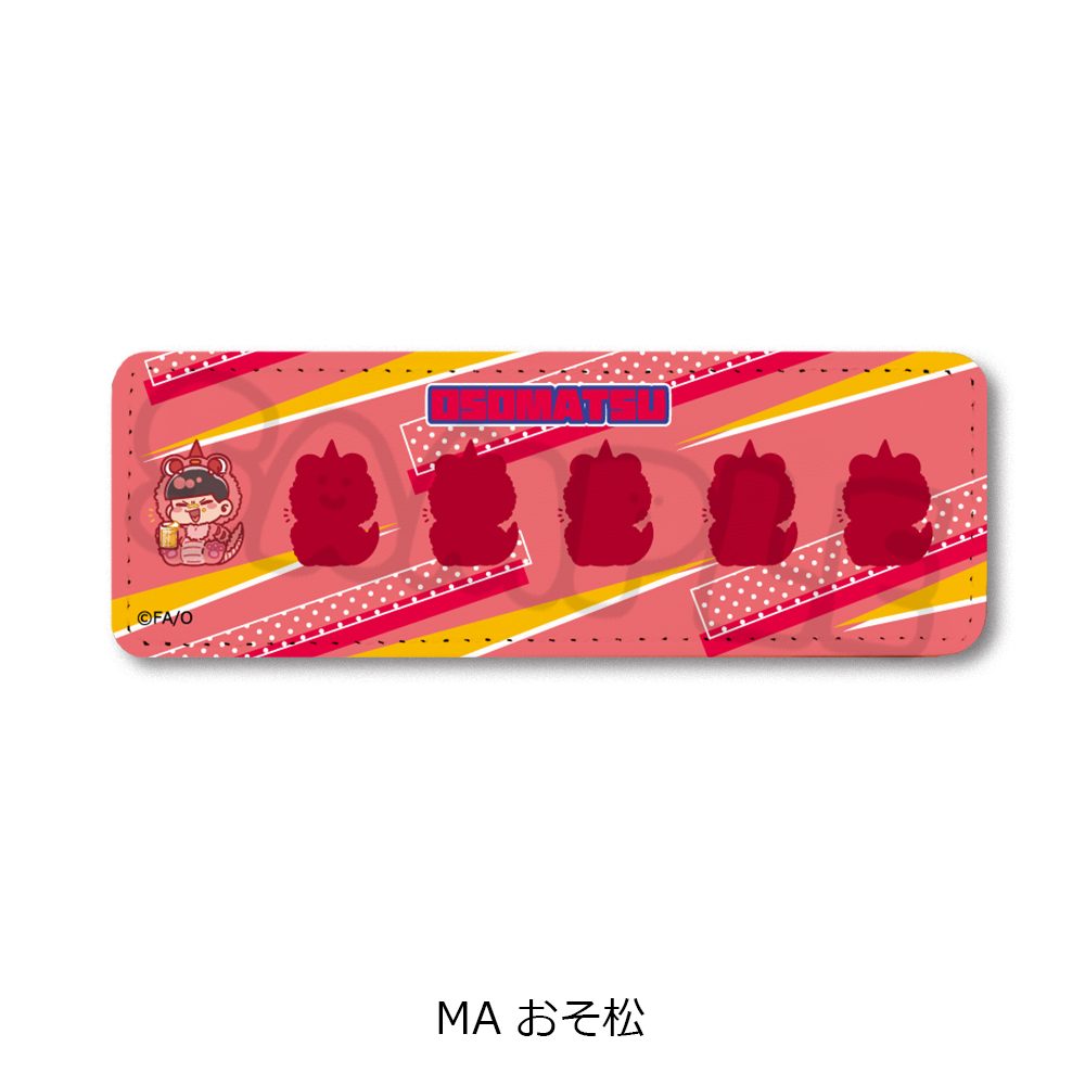 おそ松さん 第2弾 レザーバッジ(ロング) MA おそ松 ("Osomatsu-san" Vol. 2 Leather Badge (Long) MA Osomatsu)