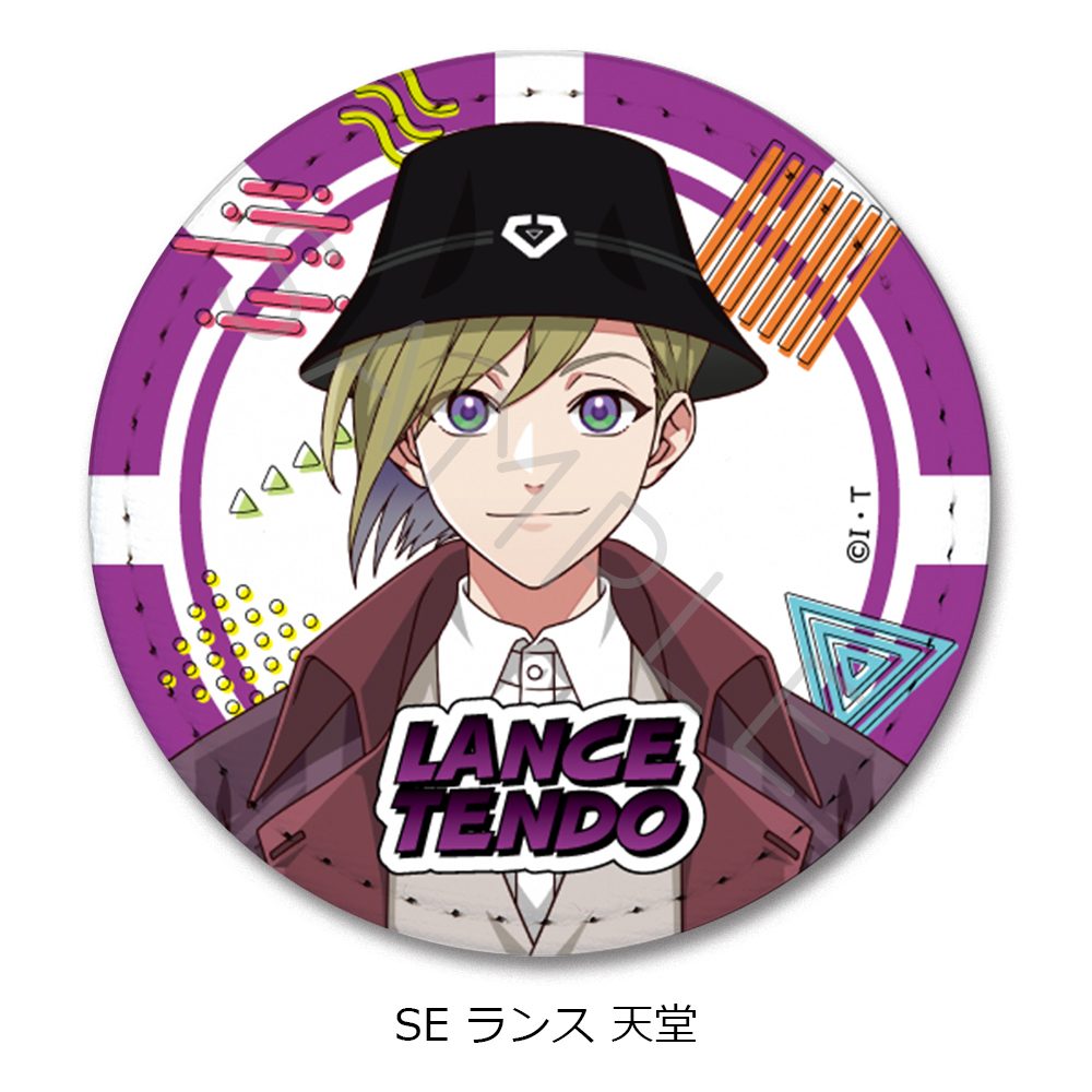 ライドカメンズ 第2弾 レザーバッジ(丸形) SE ランス天堂 ("Ride Kamens" Vol. 2 Leather Badge (Round) SE Lance Tendo)