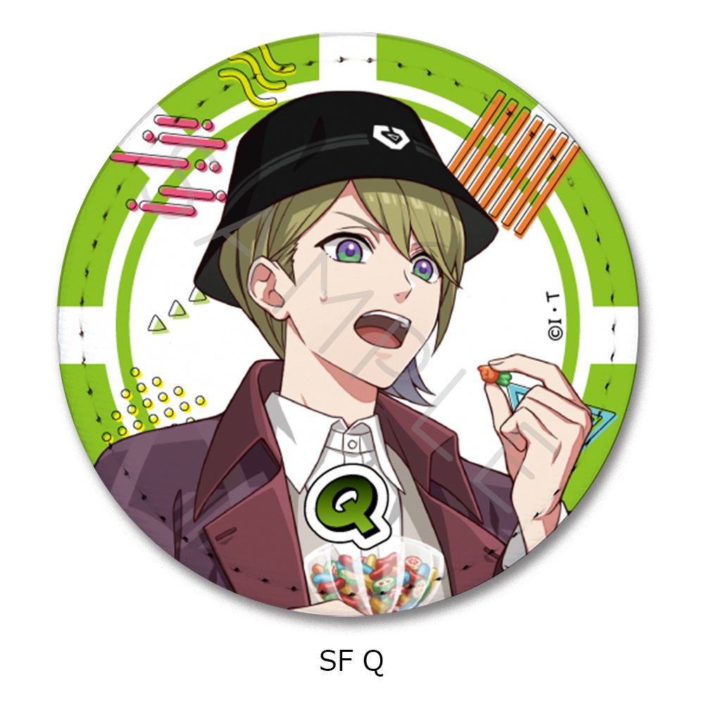 ライドカメンズ 第2弾 レザーバッジ(丸形) SF Q ("Ride Kamens" Vol. 2 Leather Badge (Round) SF Q)
