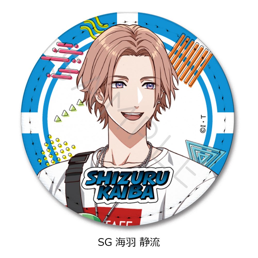 ライドカメンズ 第2弾 レザーバッジ(丸形) SG 海羽静流 ("Ride Kamens" Vol. 2 Leather Badge (Round) SG Kaiba Shizuru)