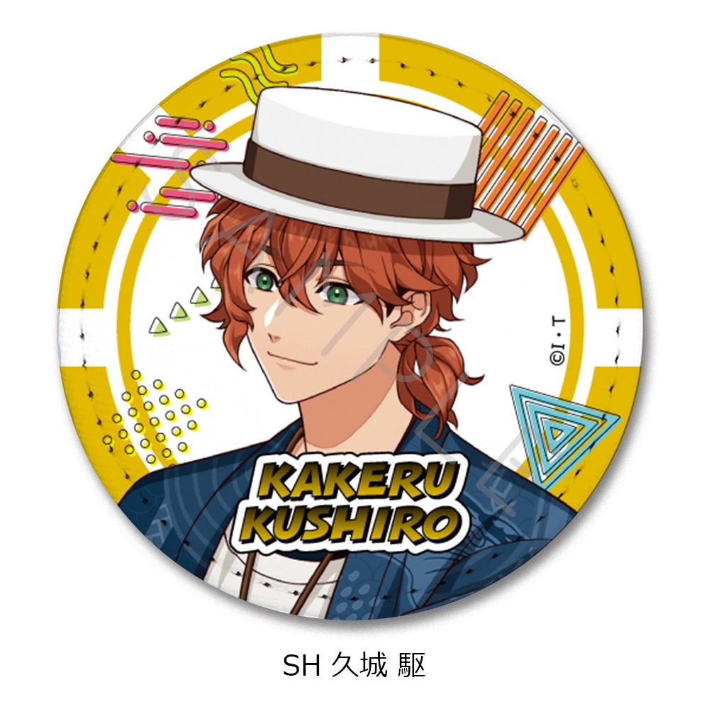 ライドカメンズ 第2弾 レザーバッジ(丸形) SH 久城駆 ("Ride Kamens" Vol. 2 Leather Badge (Round) SH Kushiro Kakeru)