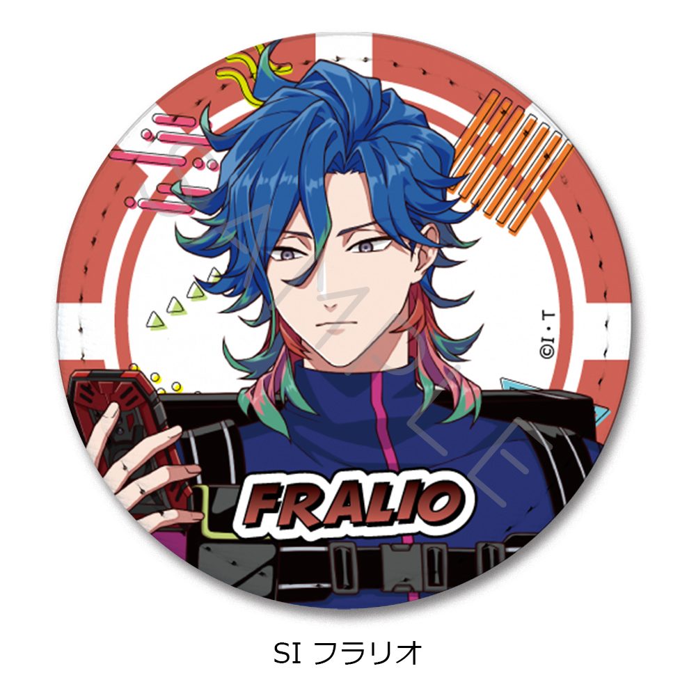 ライドカメンズ 第2弾 レザーバッジ(丸形) SI フラリオ ("Ride Kamens" Vol. 2 Leather Badge (Round) SI Fralio)