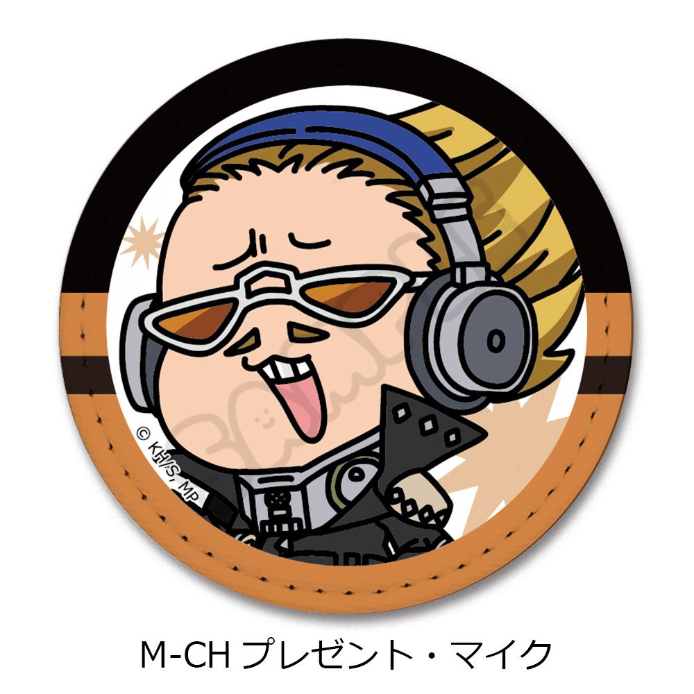 僕のヒーローアカデミア みんなmochocho化大作戦! 第5弾 レザーバッジ M-CH プレゼント・マイク ("My Hero Academia" Minna mochocho Ka Daisakusen! Vol. 5 Leather Badge M-CH Present Mic)