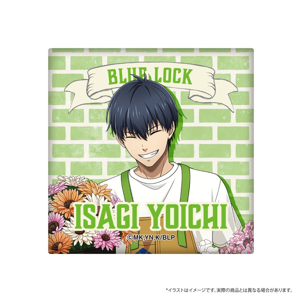 ブルーロック タイルマグネット 潔世一(お花屋さん) ("Blue Lock" Tile Magnet Isagi Yoichi (Florist))