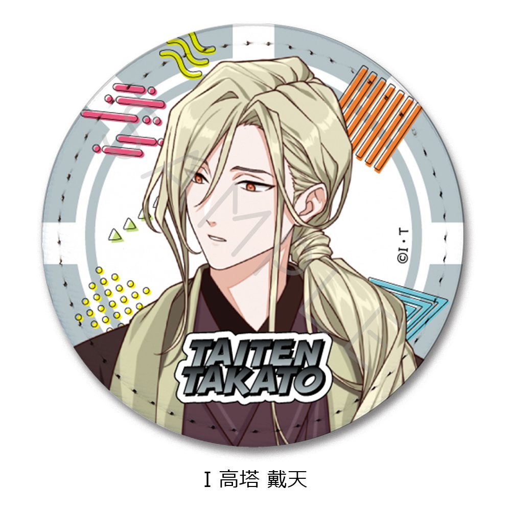 ライドカメンズ レザーバッジ(丸形) I 高塔戴天 ("Ride Kamens" Leather Badge (Round) I Takato Taiten)