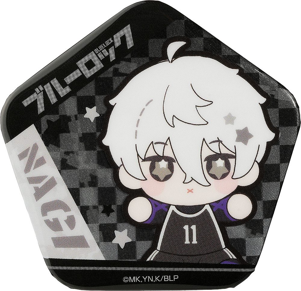 HUGGYシリーズ缶バッジ ブルーロック 凪誠士郎 (HUGGY Series Pinback Button "Blue Lock" Nagi Seishiro)