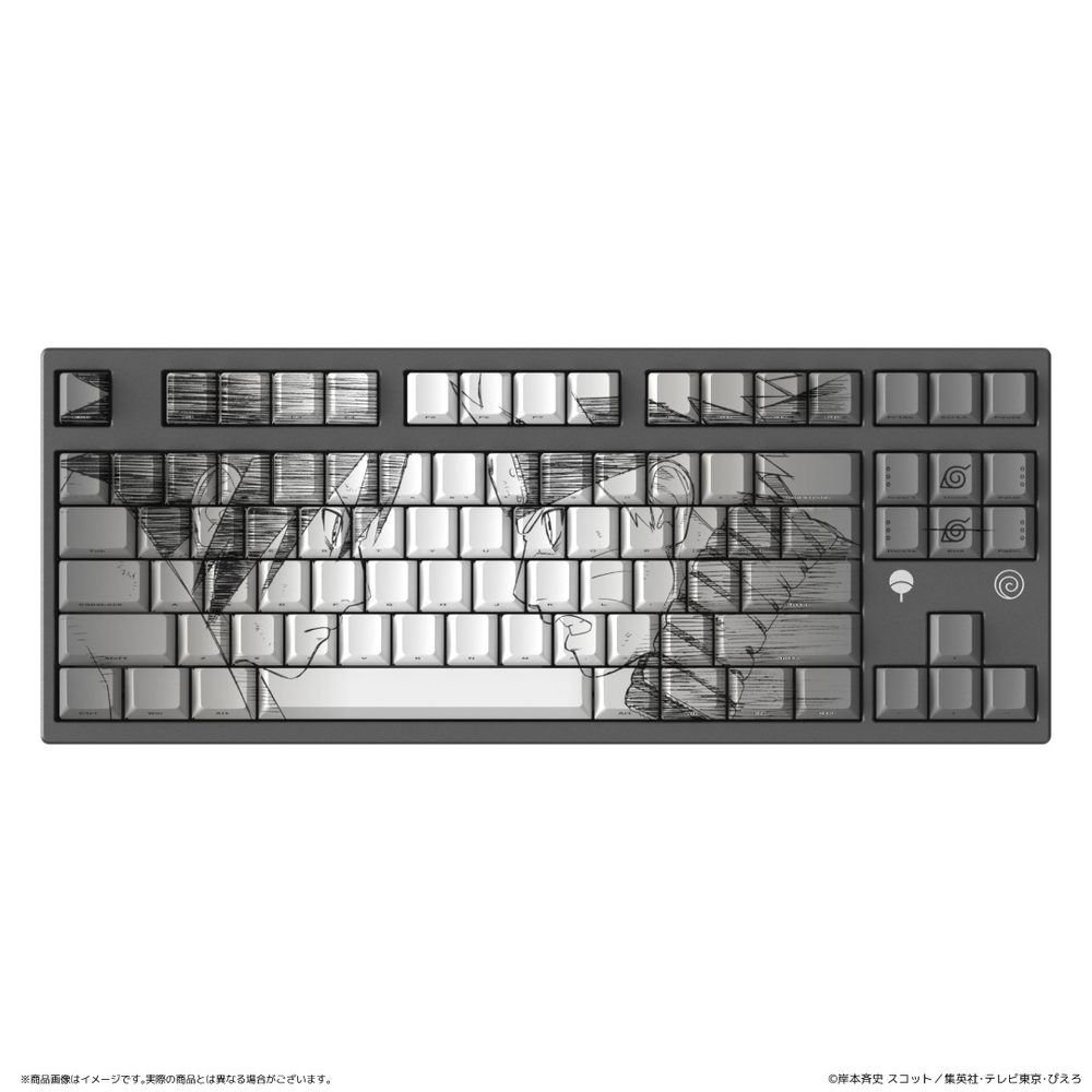 NARUTO-ナルト- 疾風伝 AMICIS ゲーミングキーボード 80HE 英語配列 Premium Edition ("NARUTO -Shippuden-" AMICIS Gaming Keyboard 80HE English Layout Premium Edition)