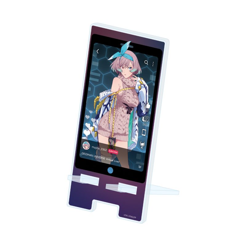 スマキャラスタンド グリッドマン ユニバース 11 ムジナ バーチャルライバーVer.(描き下ろしイラスト) (Sma Chara Stand "GRIDMAN UNIVERSE" 11 Mujina Virtual Liver Ver. (Original Illustration))