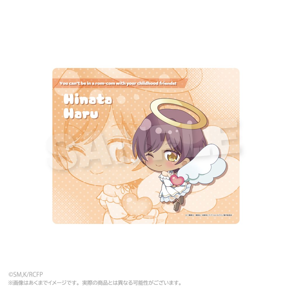 幼馴染とはラブコメにならない マウスパッド 天使Ver. 日向春 ("You Can't Be In a Rom-Com with Your Childhood Friends!" Mouse Pad Angel Ver. Hinata Haru)
