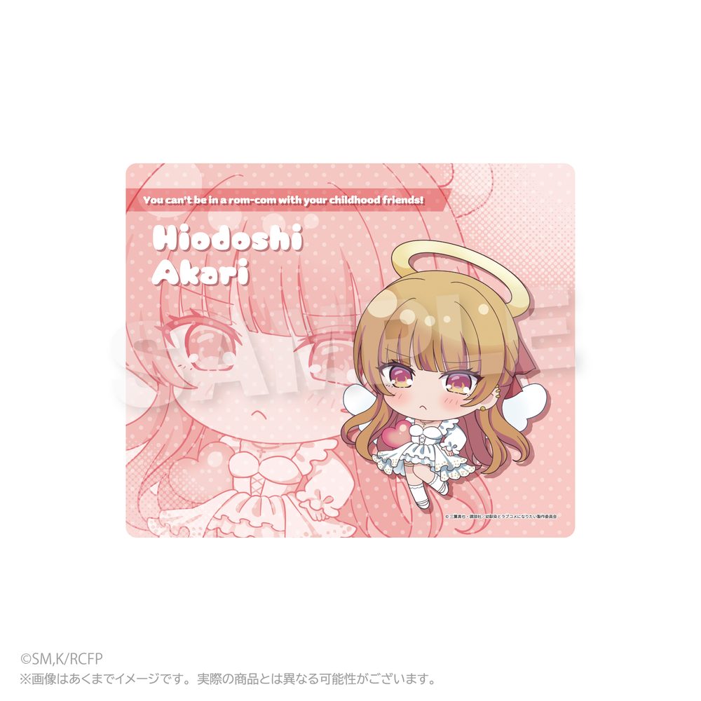 幼馴染とはラブコメにならない マウスパッド 天使Ver. 火威灯 ("You Can't Be In a Rom-Com with Your Childhood Friends!" Mouse Pad Angel Ver. Hiodoshi Akari)