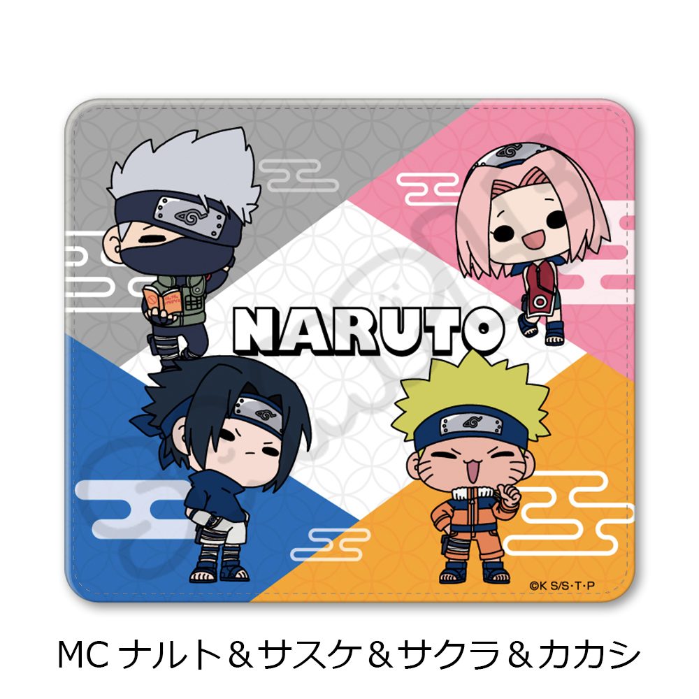 NARUTO-ナルト- マウスパッド MC ナルト&サスケ&サクラ&カカシ ("NARUTO" Mouse Pad MC Naruto & Sasuke & Sakura & Kakashi)