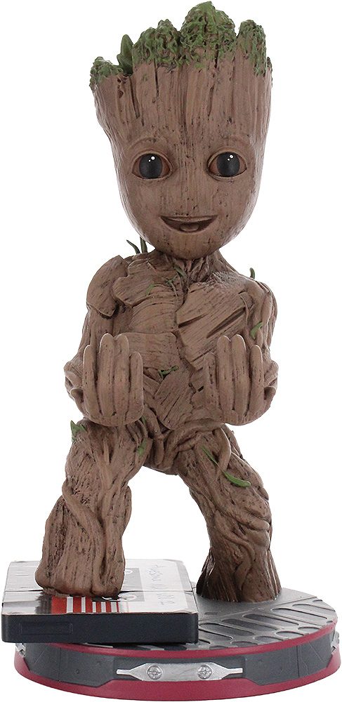 Marvel よちよちグルート ケーブルガイズ コントローラー&スマホホルダー (Marvel Toddler Groot Cable Guys Controller & Smartphone Holder)