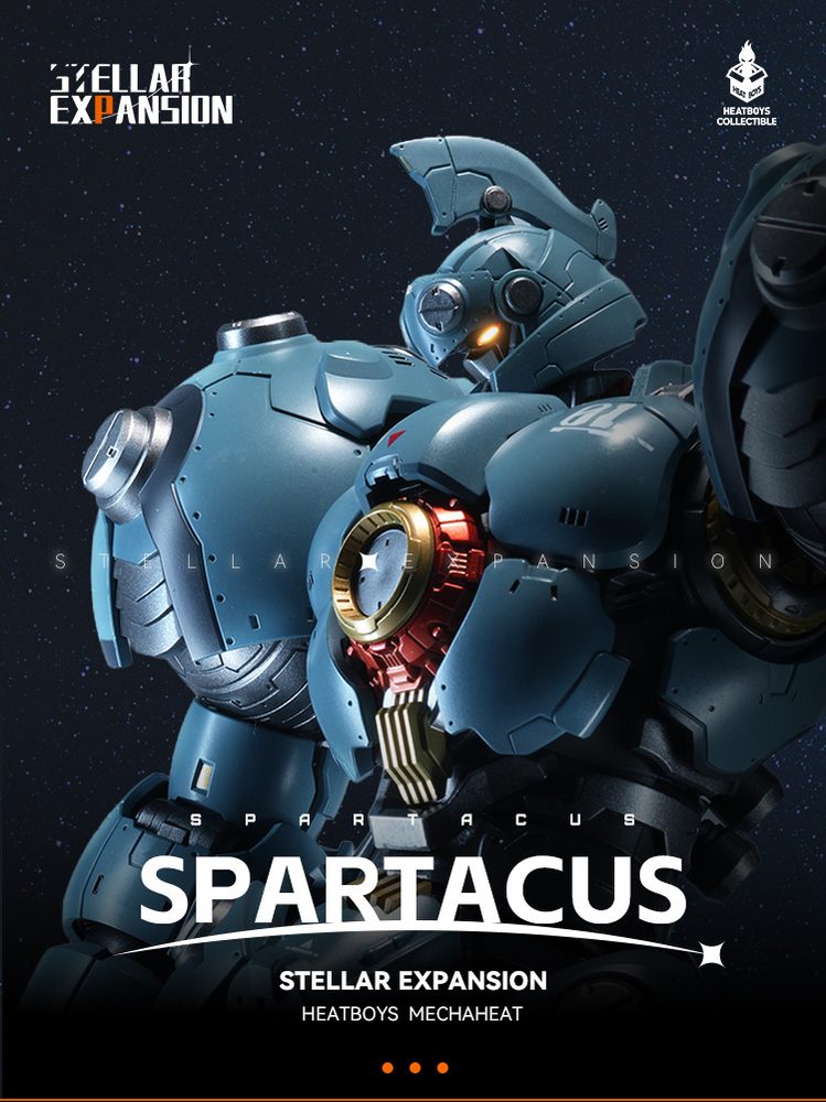 HEATBOYS HB0083 ステラー・エクスパンション スパルタクス 合金可動フィギュア (HEATBOYS HB0083 STELLAR EXPANSION SPARTACUS ALLOY ACTION FIGURE)