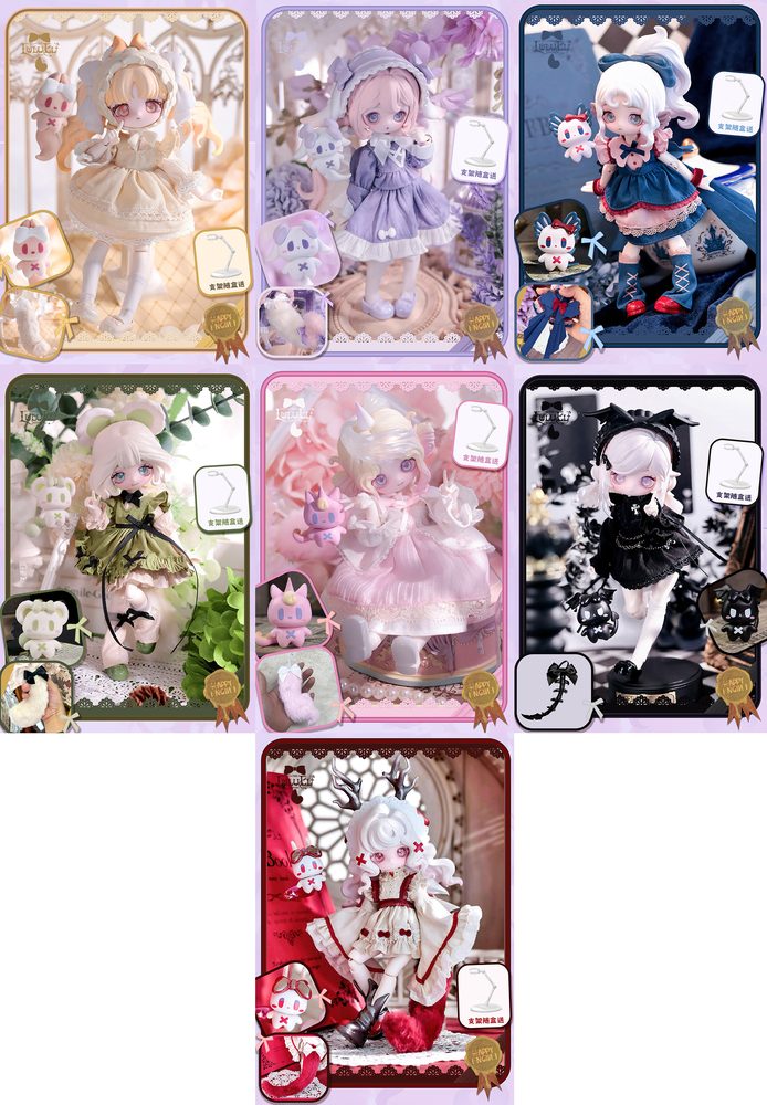 YANCHUANG LULU ELFの物語シリーズ トレーディングドール (YANCHUANG THE LULU ELF STORY SERIES TRADING DOLL)
