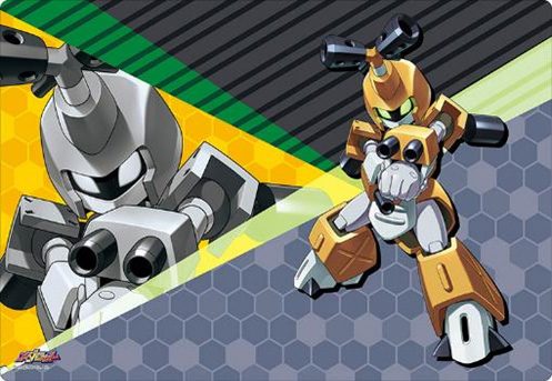 ブシロード ラバーマットコレクション Vol.582 メダロット メタビー (Bushiroad Rubber Mat Collection Vol. 582 "Medarot" Metabee)