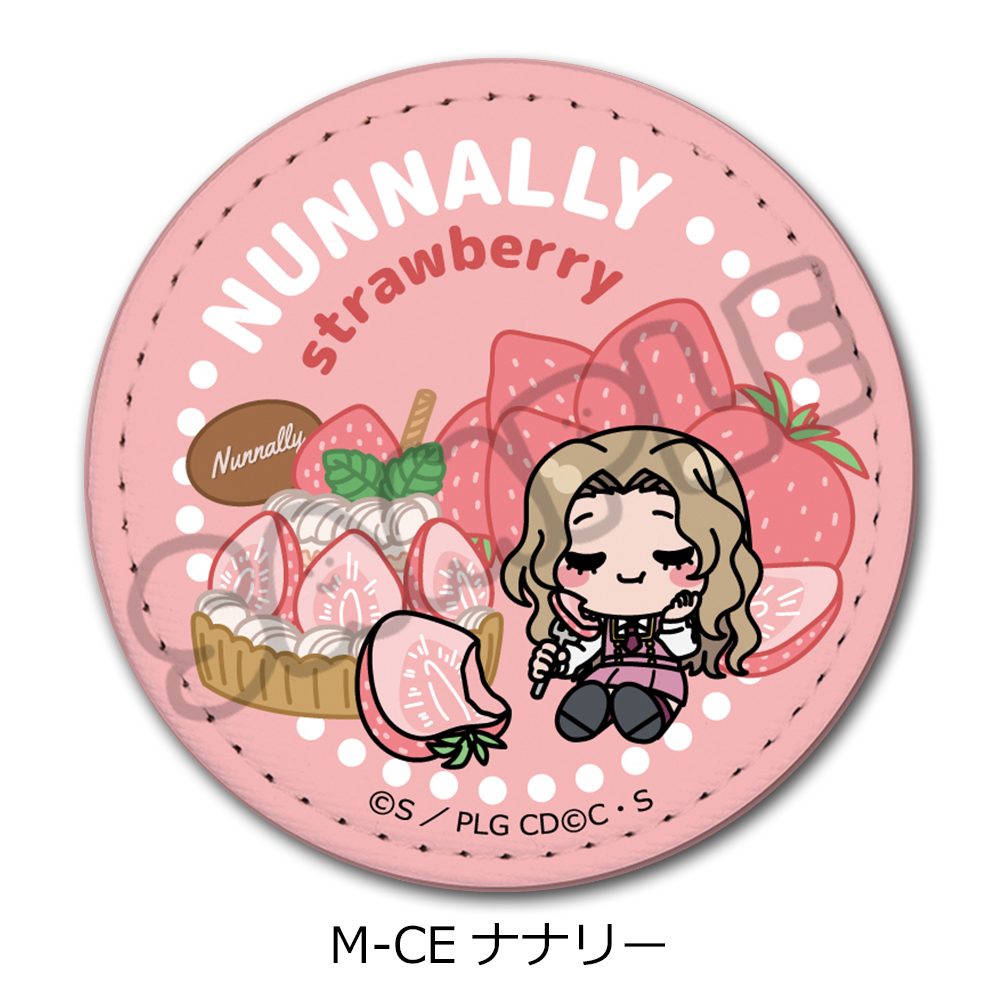 コードギアス 反逆のルルーシュ 第5弾 レザーバッジ(丸形) M-CE ナナリー ("Code Geass Lelouch of the Rebellion" Vol. 5 Leather Badge (Round) M-CE Nunnally)