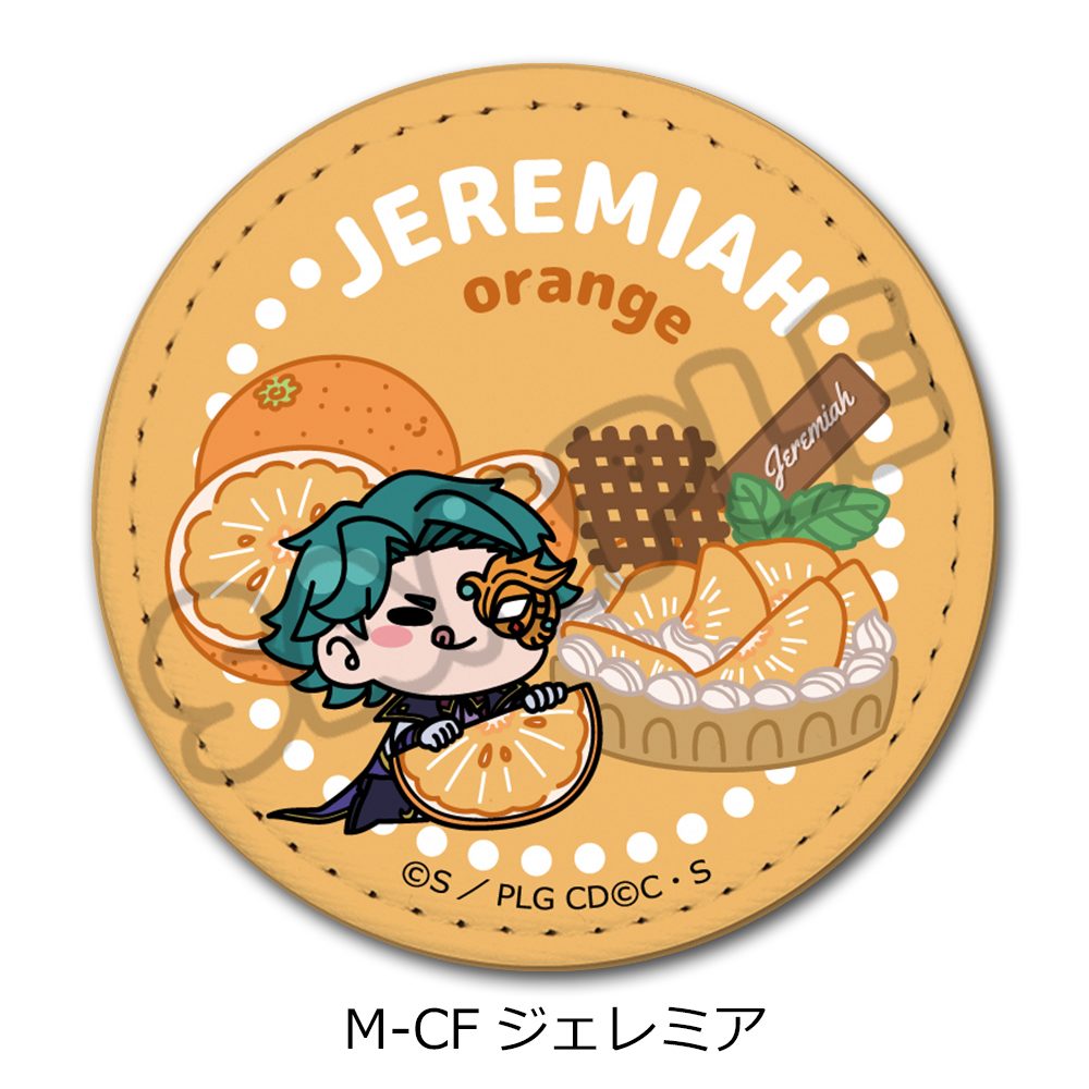コードギアス 反逆のルルーシュ 第5弾 レザーバッジ(丸形) M-CF ジェレミア ("Code Geass Lelouch of the Rebellion" Vol. 5 Leather Badge (Round) M-CF Jeremiah)
