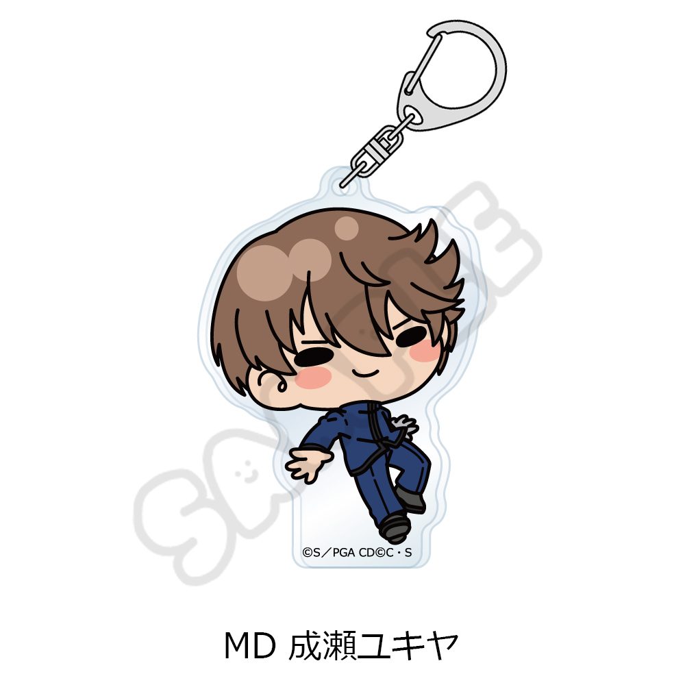コードギアス 亡国のアキト アクリルキーホルダー MD 成瀬ユキヤ ("Code Geass Akito the Exiled" Acrylic Key Chain MD Naruse Yukiya)