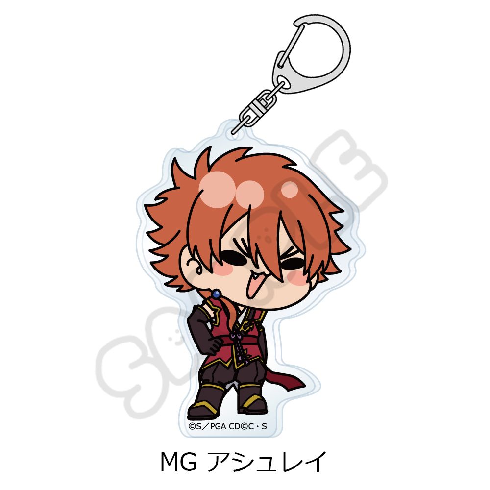 コードギアス 亡国のアキト アクリルキーホルダー MG アシュレイ ("Code Geass Akito the Exiled" Acrylic Key Chain MG Ashley)