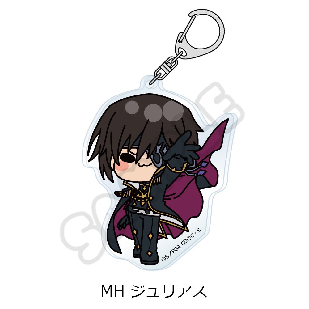 コードギアス 亡国のアキト アクリルキーホルダー MH ジュリアス ("Code Geass Akito the Exiled" Acrylic Key Chain MH Julius)