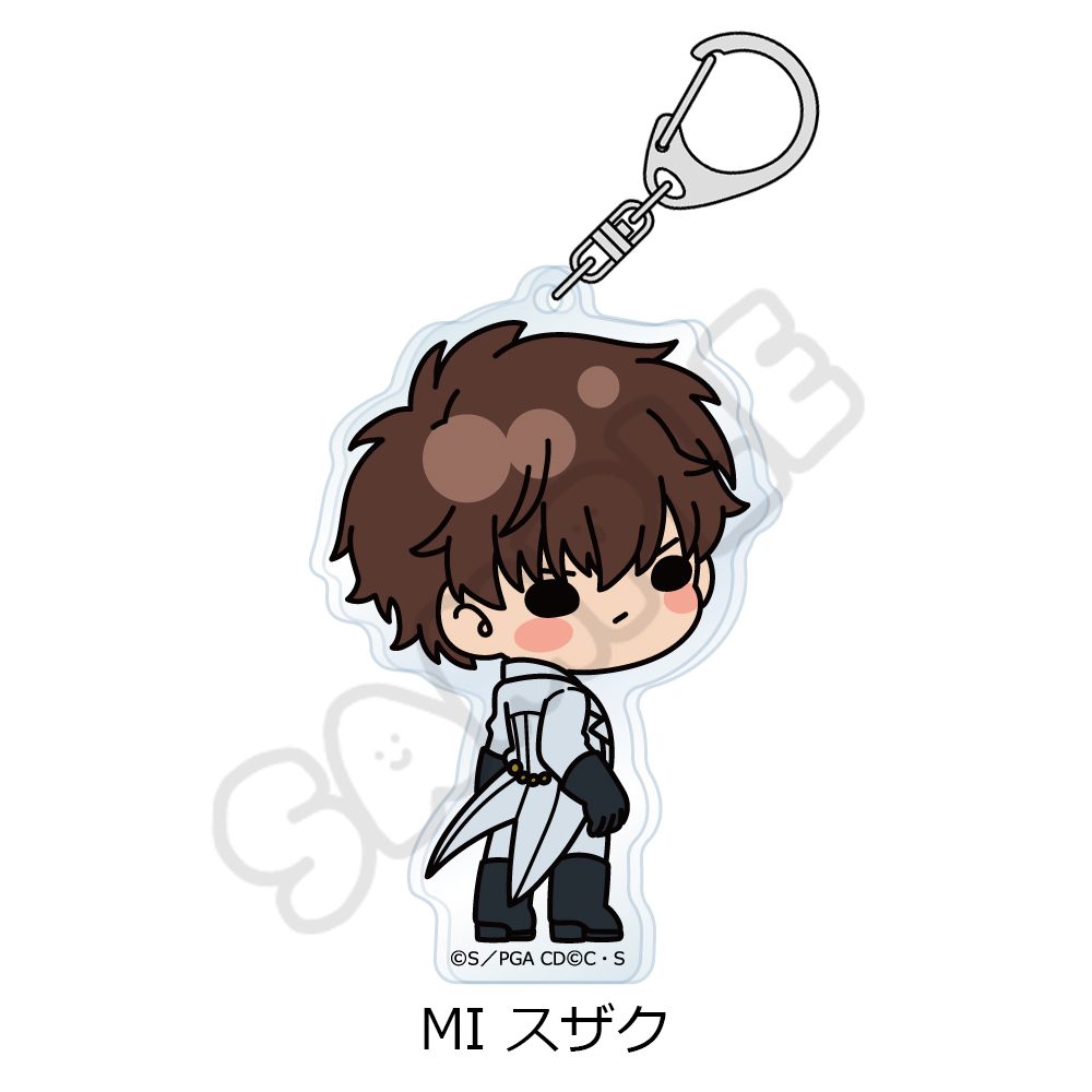 コードギアス 亡国のアキト アクリルキーホルダー MI スザク ("Code Geass Akito the Exiled" Acrylic Key Chain MI Suzaku)