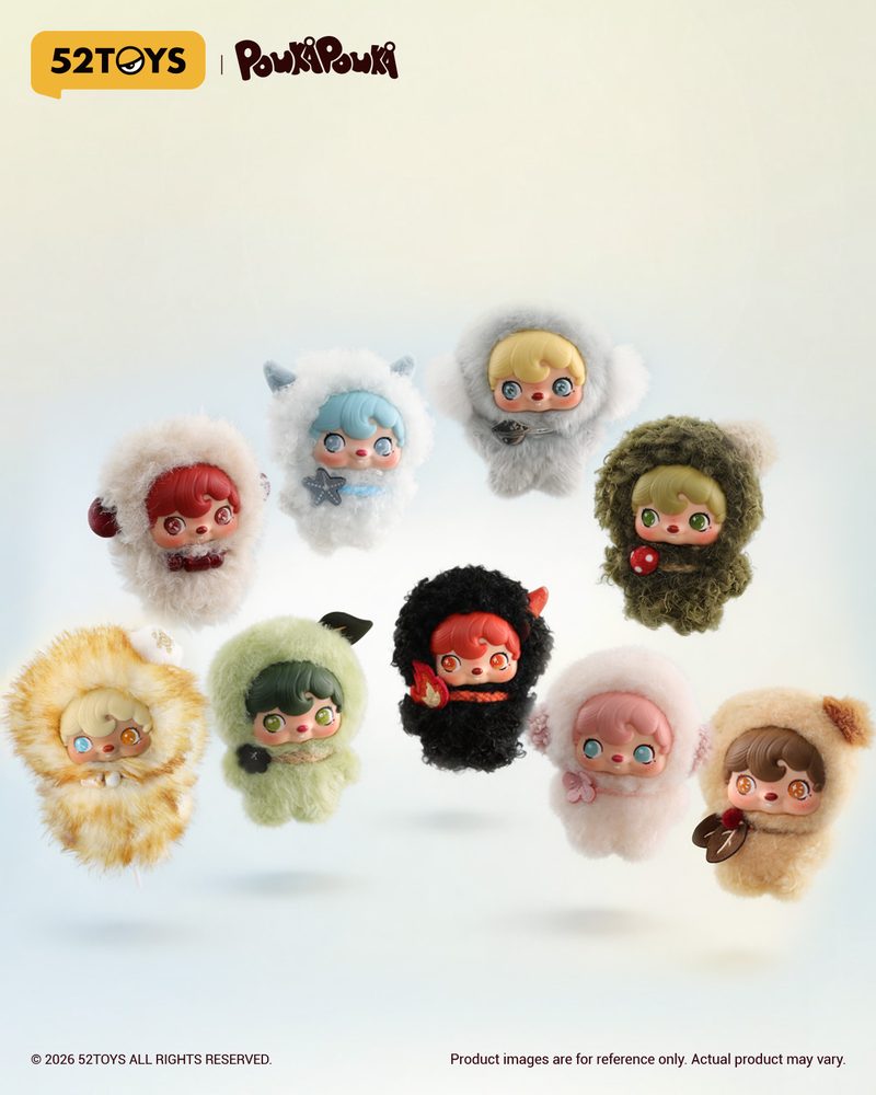 52TOYS BLINDBOX POUKAPOUKA ポケットコスモス ぬいぐるみストラップ (52TOYS BLINDBOX POUKAPOUKA Pocket Cosmos Vinyl Plush)