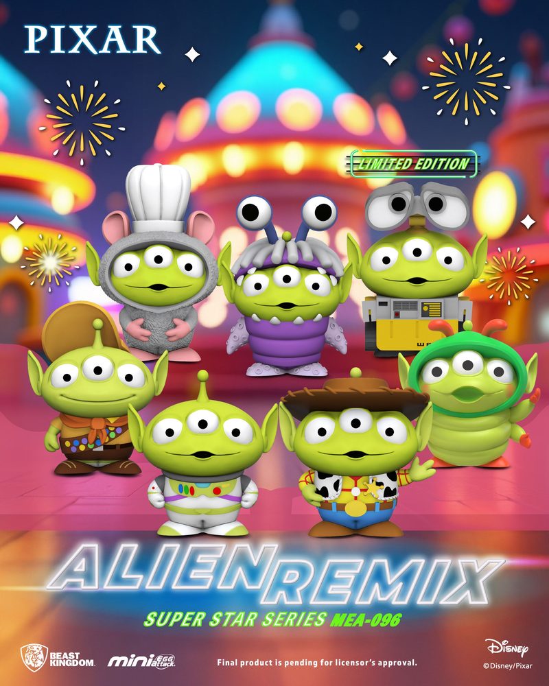 MEA-096 エイリアン リミックス スーパースターシリーズ ブラインドボックス (MEA-096 "Toy Story" Alien Remix Super Star Series Blind box set)