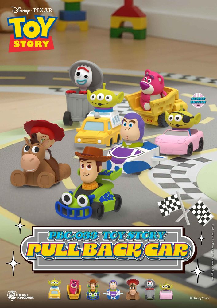 PBC-033 トイ・ストーリー プルバックカー ブラインドボックス (PBC-033 "Toy Story" Pull Back Car Blind Box Set)