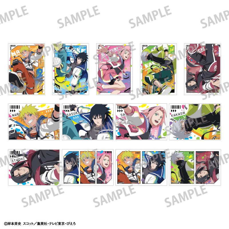 NARUTO-ナルト- 疾風伝 トレーディングアクリルプレート パルクール ("NARUTO -Shippuden-" Trading Acrylic Plate Parkour)
