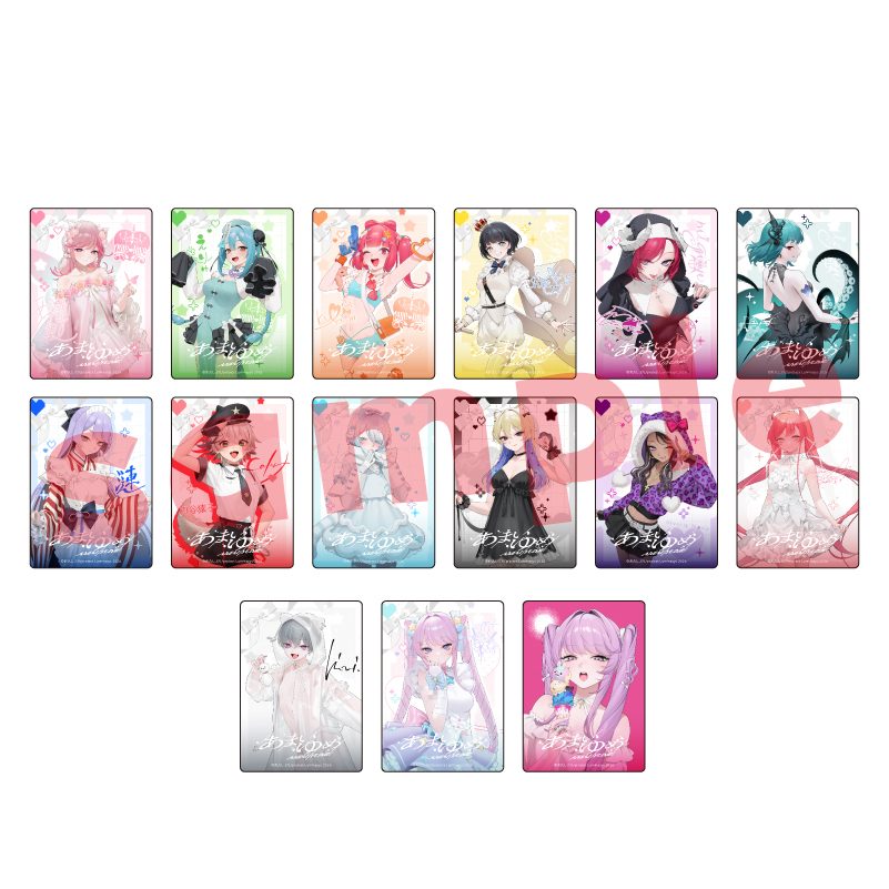 あまいゆめ アクリルトレカ (AMAI YUME Acrylic Trading Card)