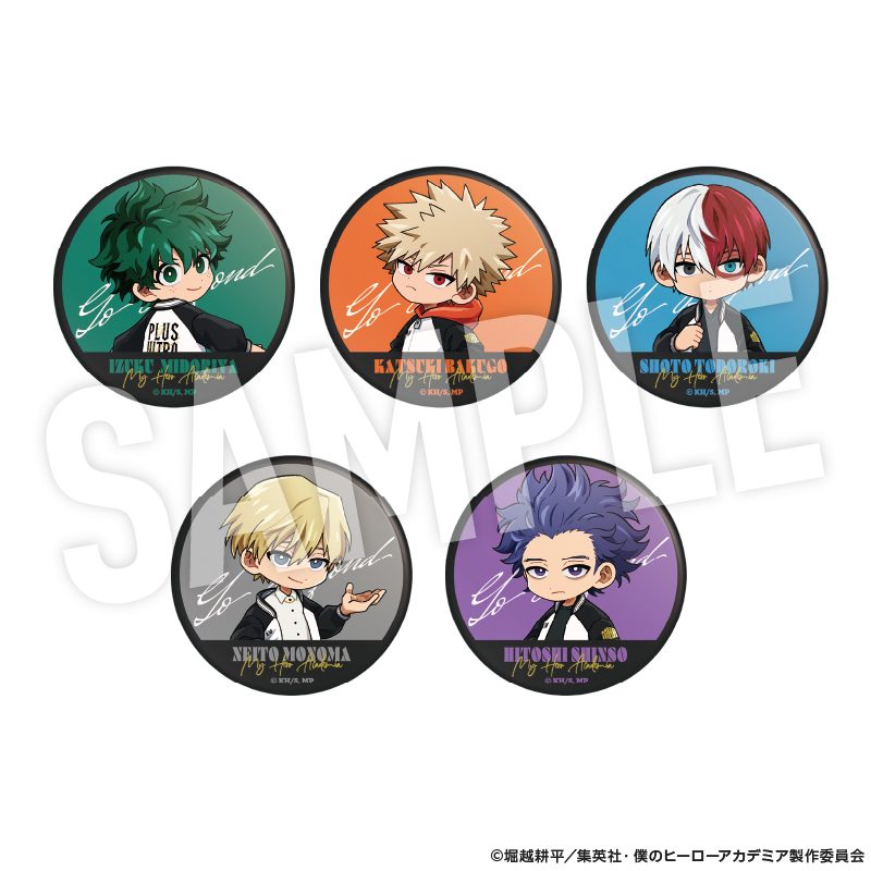 僕のヒーローアカデミア トレーディング缶バッジ 着こなせ!"SUKAJAN"デフォルメ ("My Hero Academia" Trading Can Badge Kikonase! "Sukajan" Deformed)