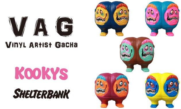 500円カプセル VAG SERIES47 KOOKYS (Vinyl Artist Gacha Series 47 KOOKYS)