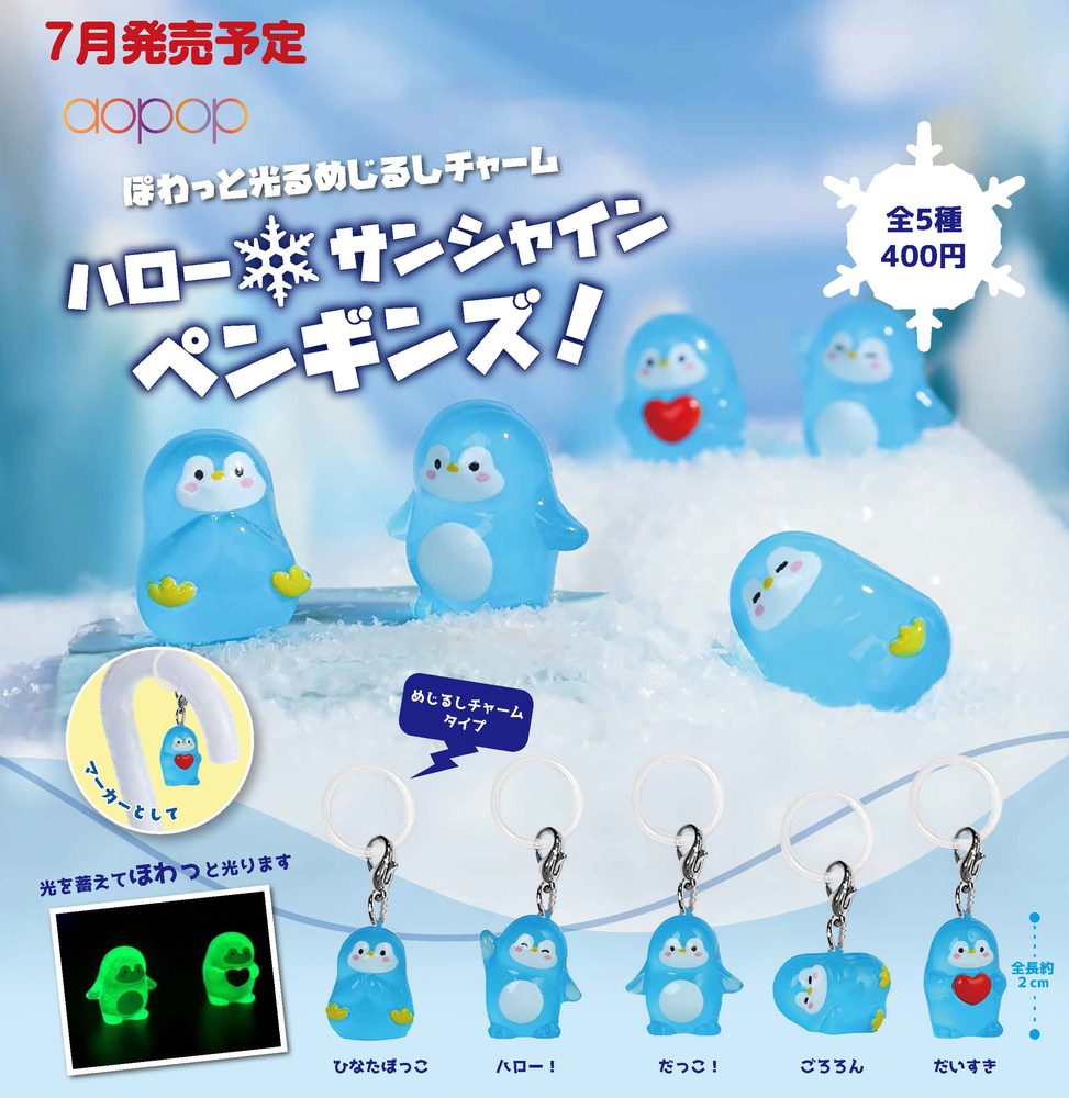 400円カプセル ハローサンシャイン ペンギンズ (Hello Sunshine Penguins)