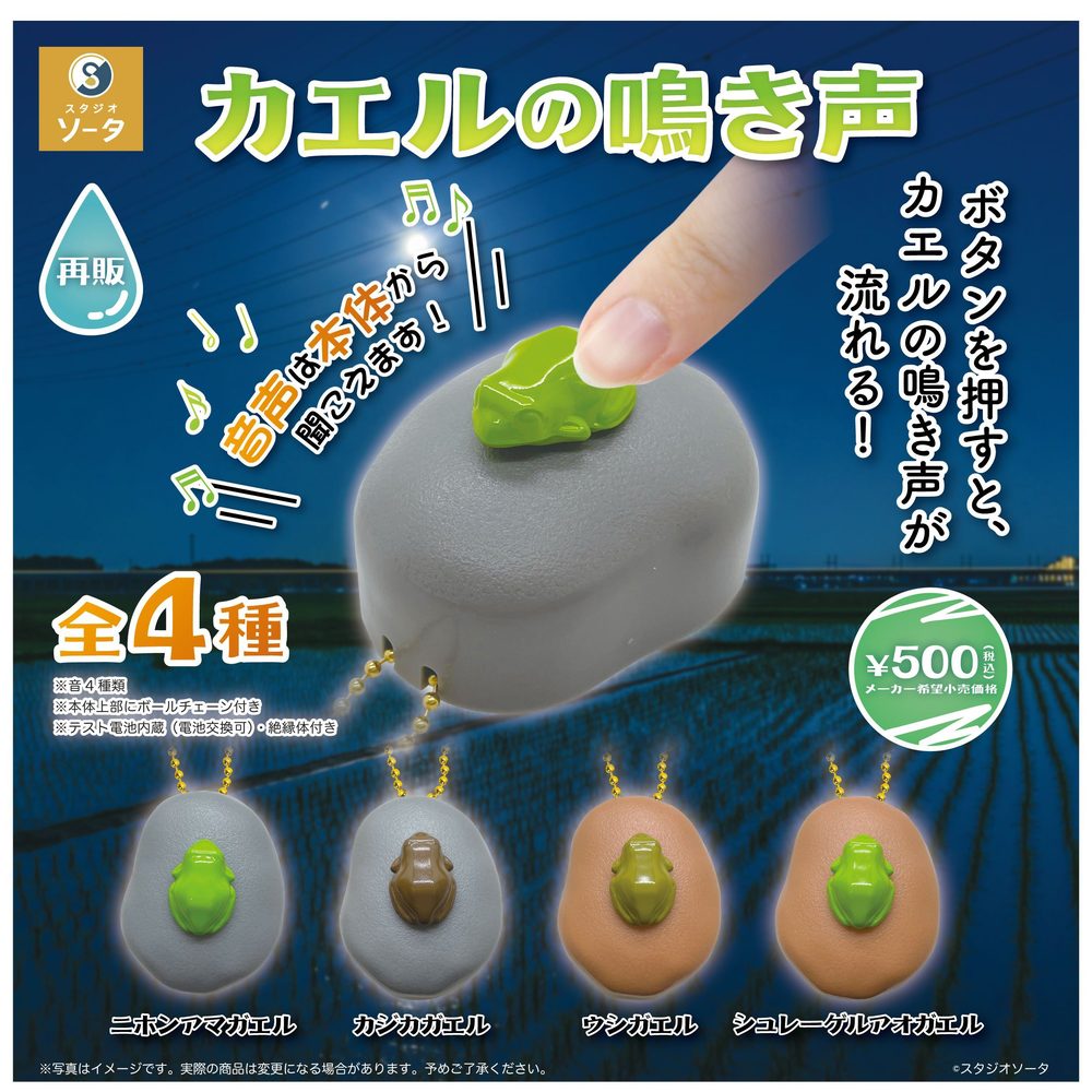 500円カプセル カエルの鳴き声 (Frog Croaking)