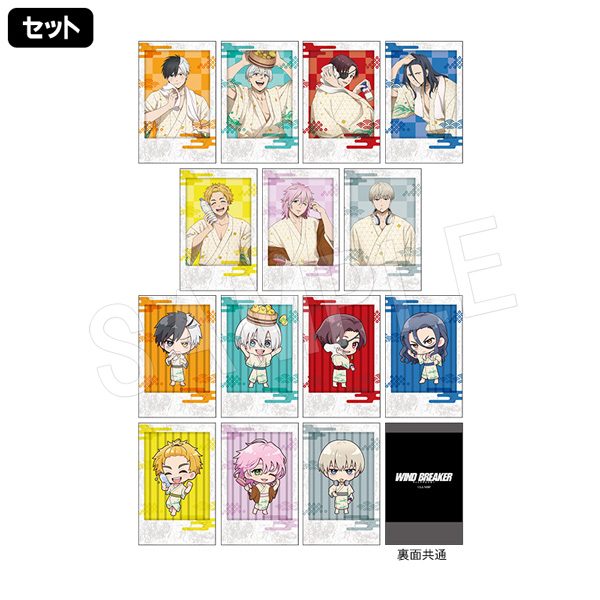WIND BREAKER ポラショットコレクション お風呂Ver. ("Wind Breaker" Polaroid Shot Collection Bath Ver.)