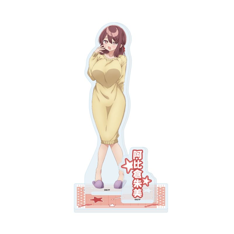 アクリルスタンド よわよわ先生 05 阿比倉朱美A(公式イラスト) (Acrylic Stand "Yowayowa Sensei" 05 Abikura Akemi A (Official Illustration))