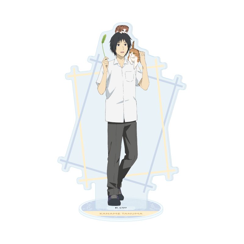 アクリルスタンド 夏目友人帳 04 田沼要 猫Ver.(描き下ろしイラスト) (Acrylic Stand "Natsume's Book of Friends" 04 Tanuma Kaname Cat Ver. (Original Illustration))
