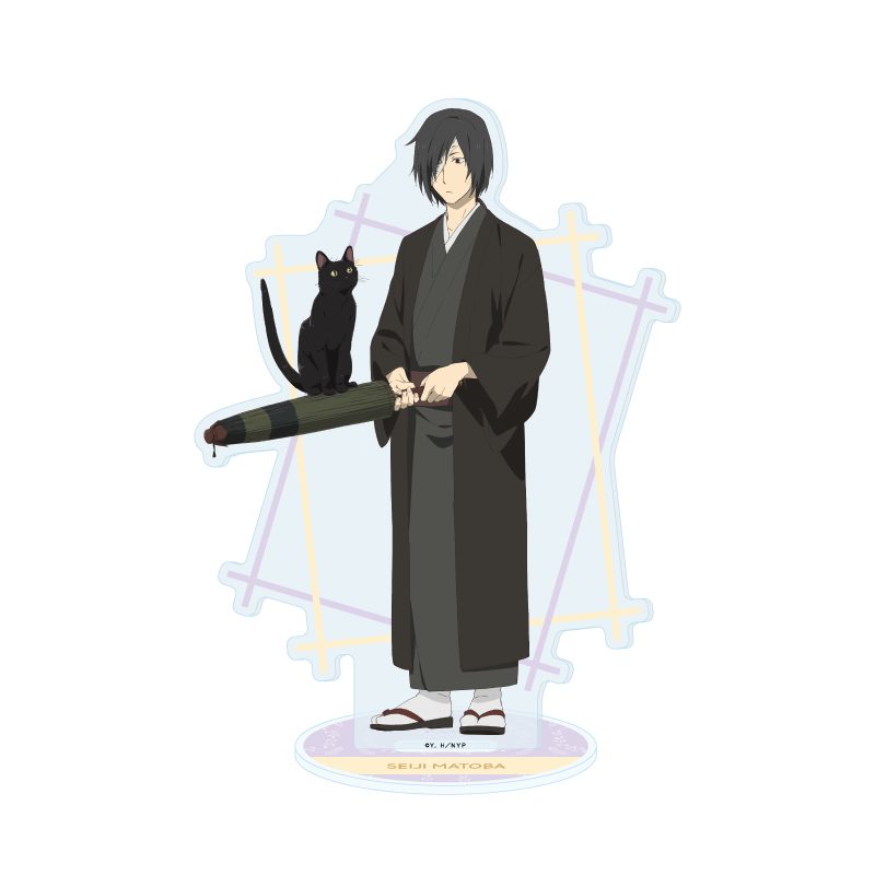 アクリルスタンド 夏目友人帳 06 的場静司 猫Ver.(描き下ろしイラスト) (Acrylic Stand "Natsume's Book of Friends" 06 Matoba Seiji Cat Ver. (Original Illustration))