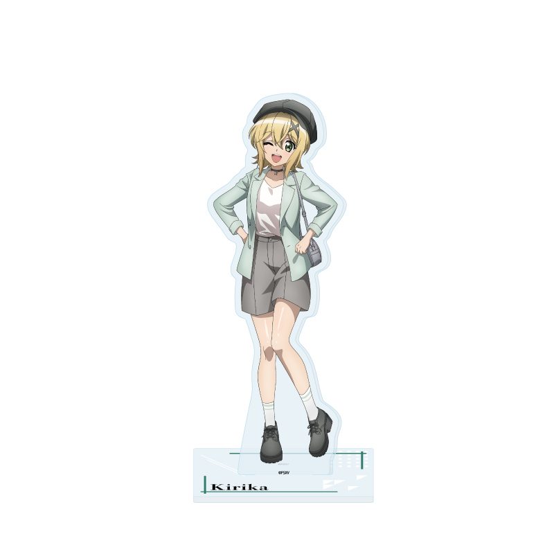 アクリルスタンド 戦姫絶唱シンフォギアXV 68 暁切歌 雑誌モデルVer.(描き下ろしイラスト) (Acrylic Stand "Senki Zessho Symphogear XV" 68 Akatsuki Kirika Magazine Model Ver. (Original Illustration))