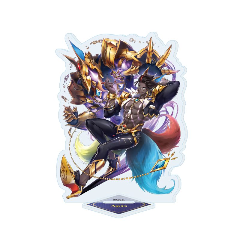 アクリルスタンド 白猫プロジェクト 47 アピス(公式イラスト) (Acrylic Stand "White Cat Project" 47 Apis (Official Illustration))