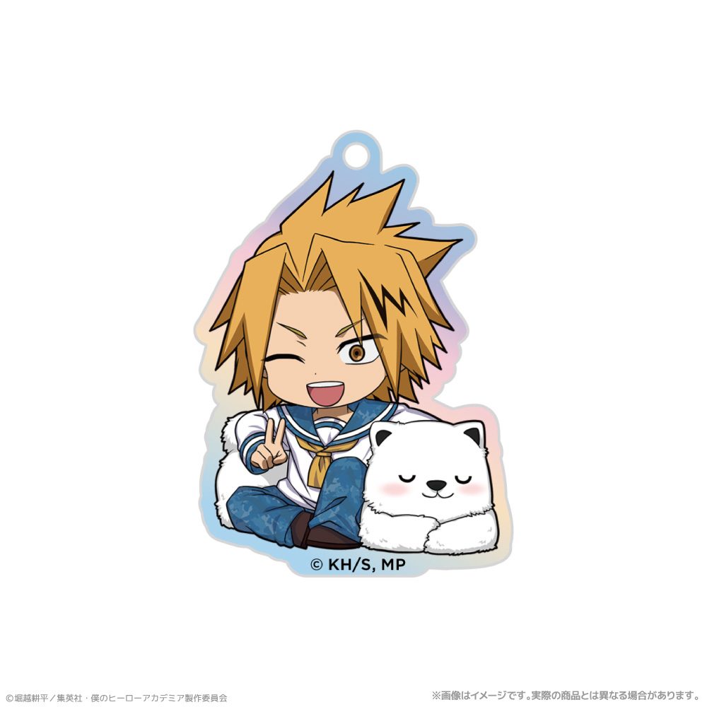 僕のヒーローアカデミア オーロラアクリルキーホルダー 上鳴電気 海の生きものたちと一緒にPLUS ULTRA ("My Hero Academia" Aurora Acrylic Key Chain Kaminari Denki PLUS ULTRA with Sea Creatures)